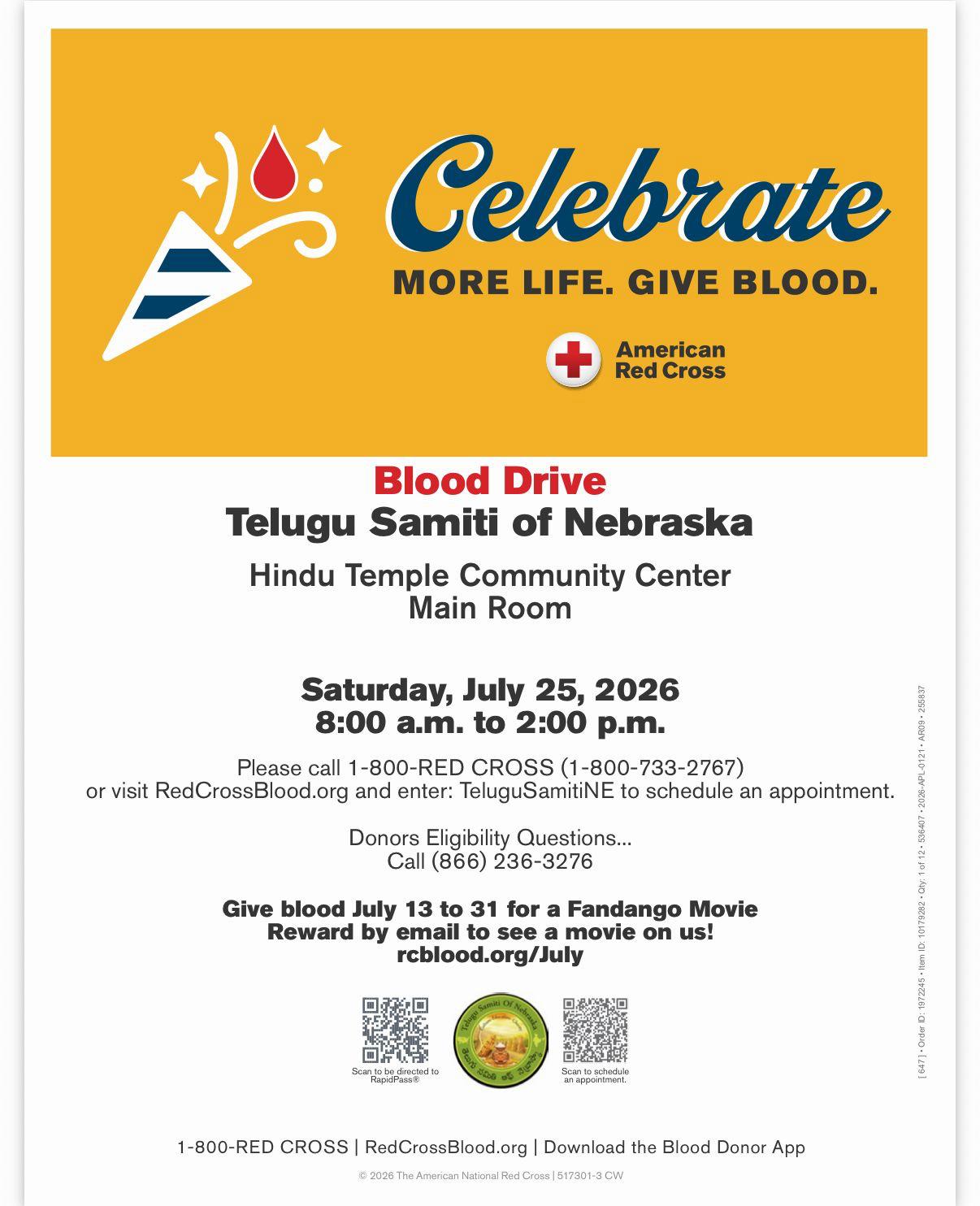 TSN Blood Drive